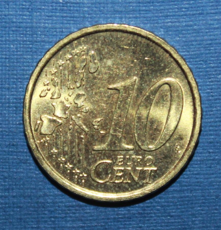 10 евроцентов Италия 2002 1