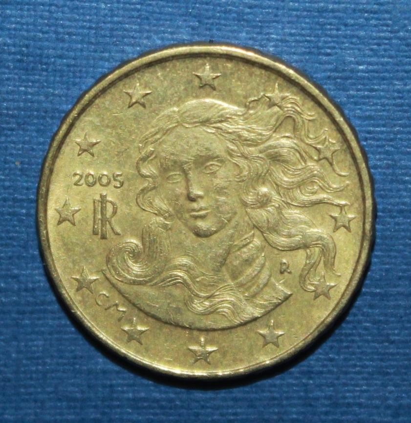 10 евроцентов Италия 2005