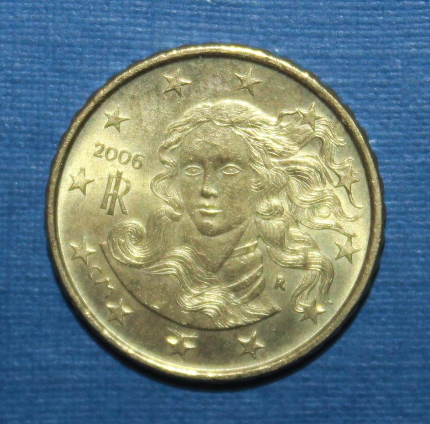 10 евроцентов Италия 2006