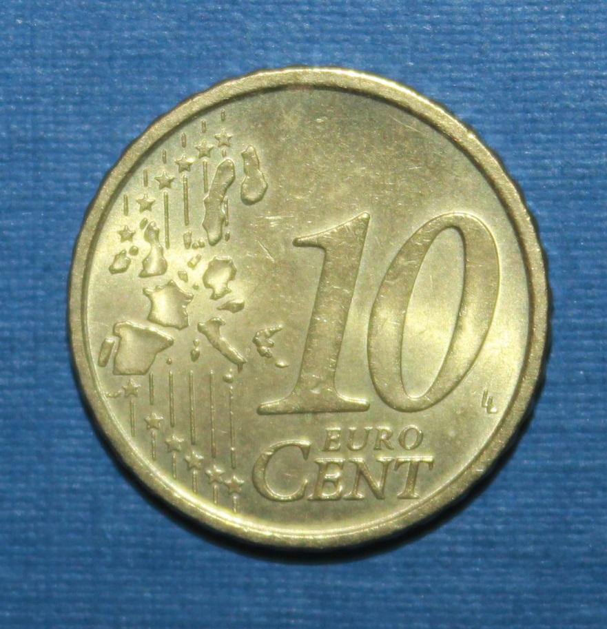 10 евроцентов Италия 2006 1
