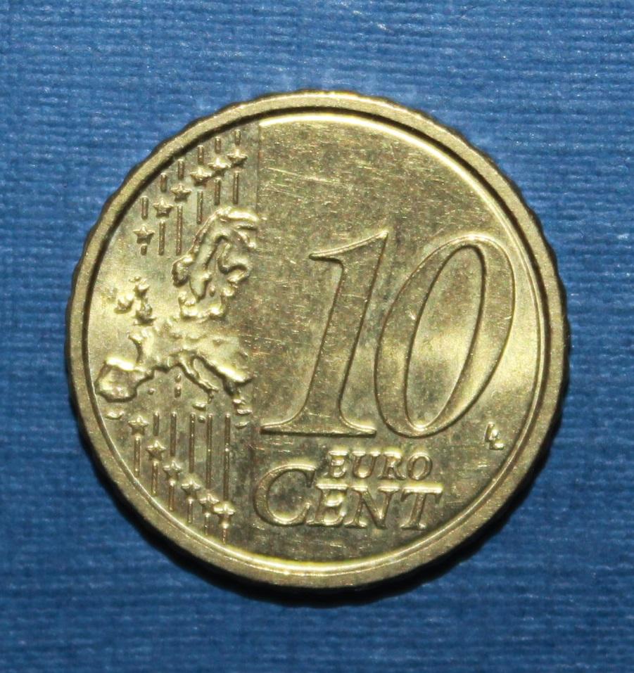 10 евроцентов Италия 2008 1