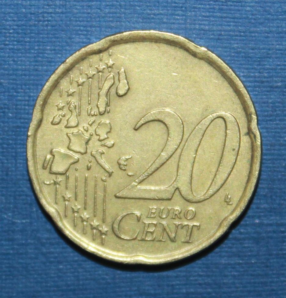 20 евроцентов Италия 2005 1