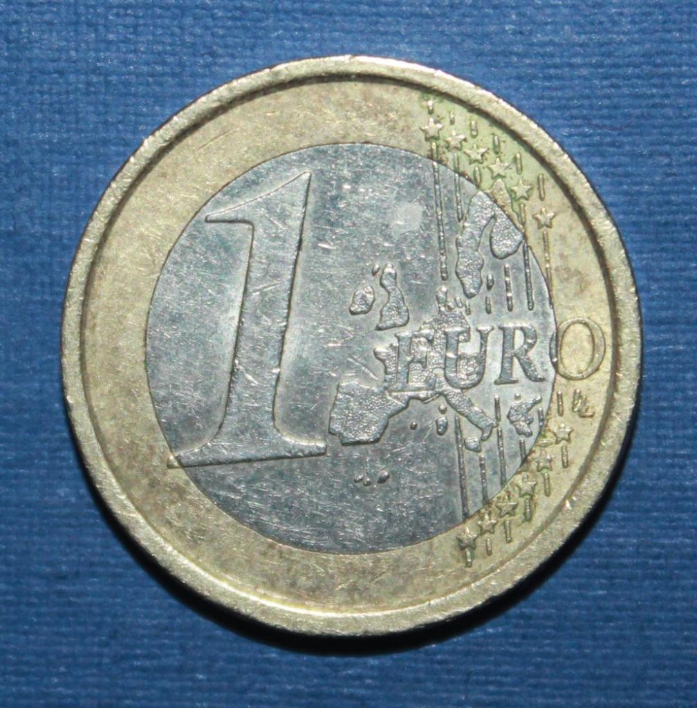 1 евро Италия 2006, биметалл 1
