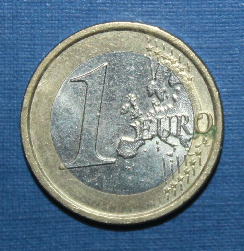 1 евро Италия 2009, биметалл 1