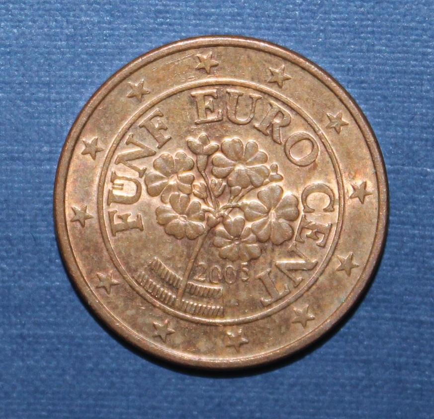 5 евроцентов Австрия 2005