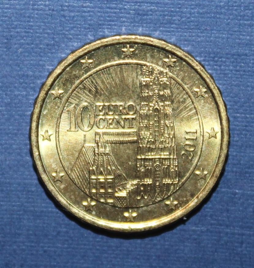 10 евроцентов Австрия 2011