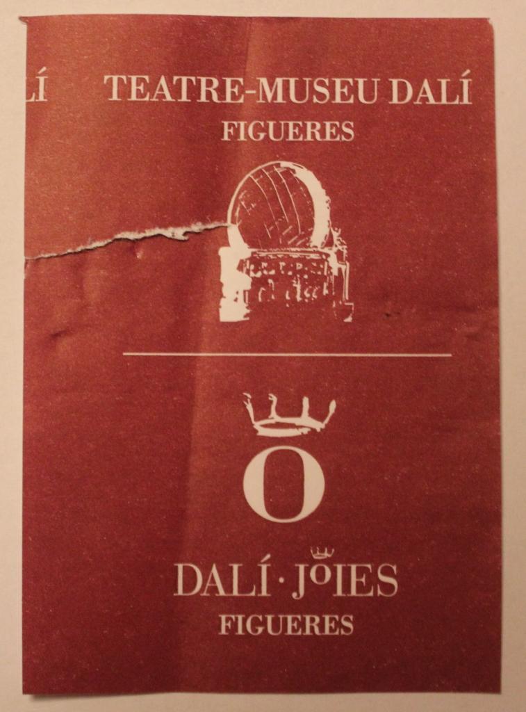 Билет в театр-музей Сальвадора Дали. Фигерас (Испания)
