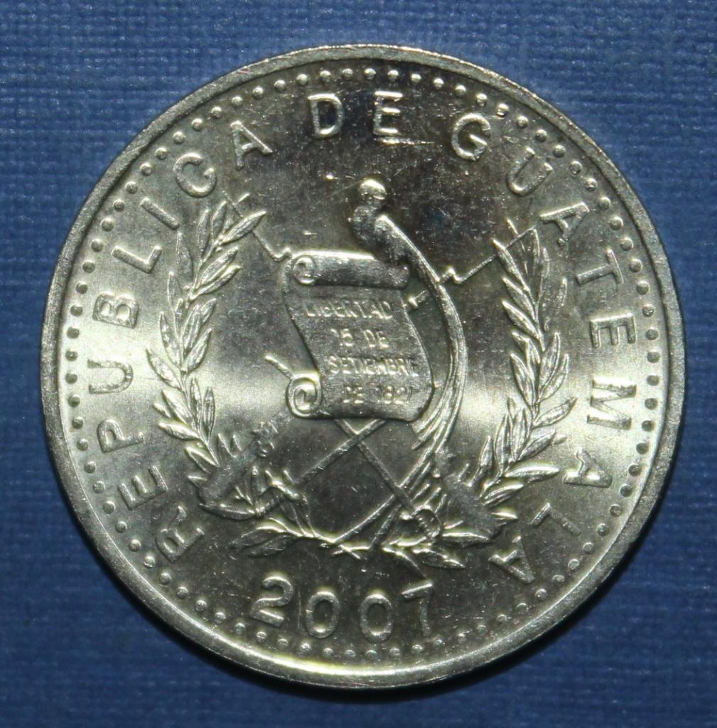 50 сентаво Гватемала 2007 1