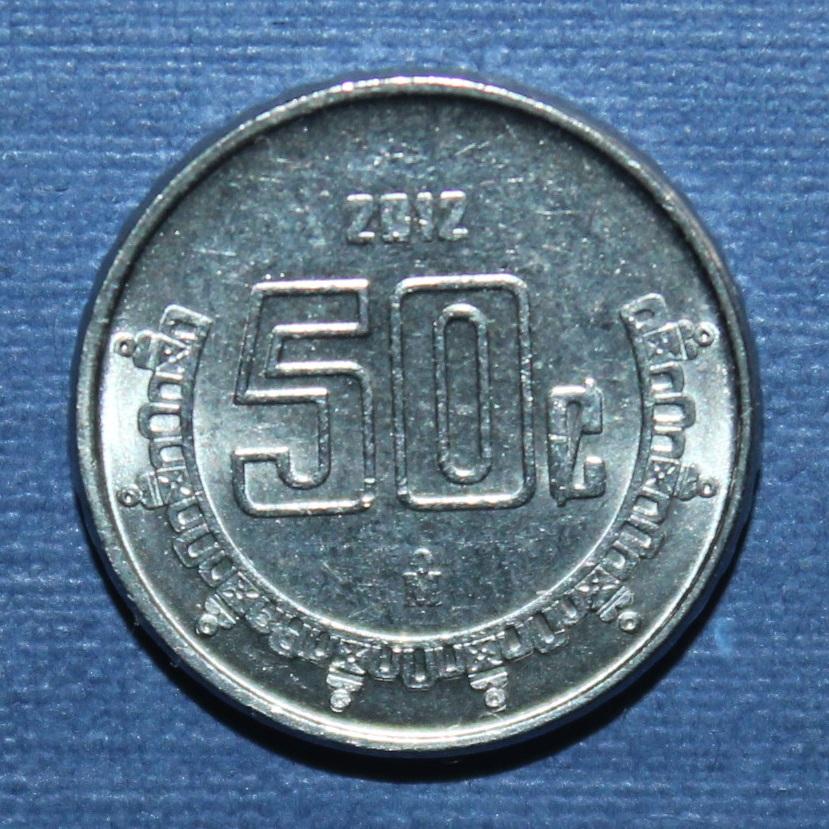 50 сентаво Мексика 2012