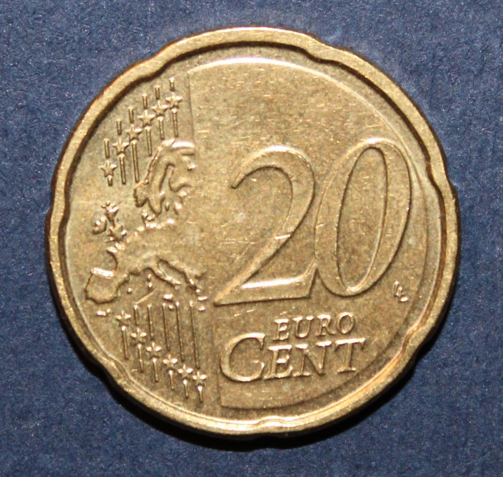 20 евроцентов Бельгия 2012 1