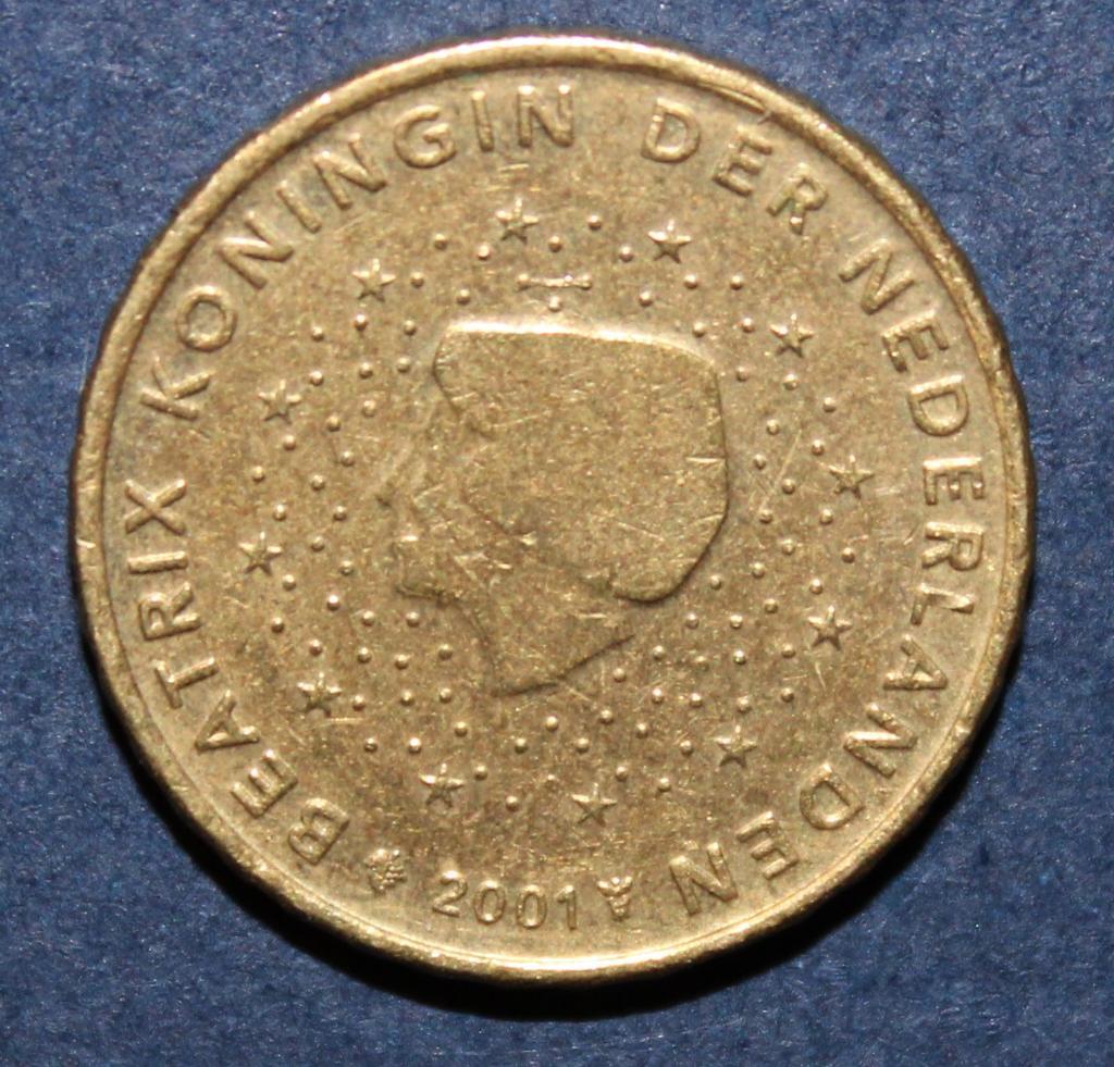 10 евроцентов Нидерланды 2001 1