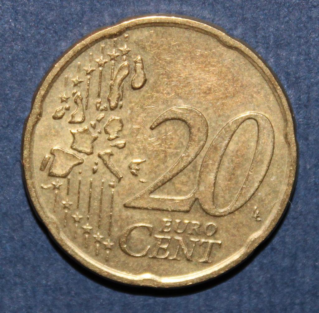 20 евроцентов Нидерланды 2003
