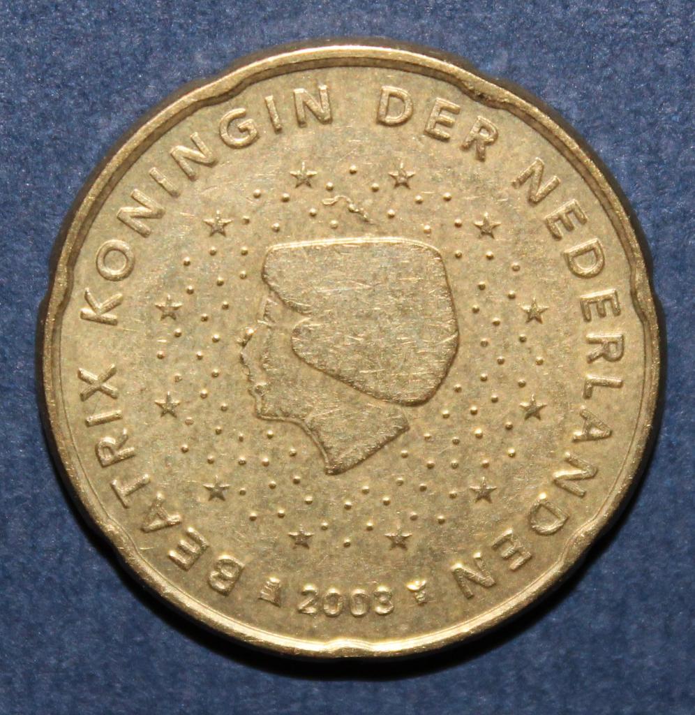 20 евроцентов Нидерланды 2003 1