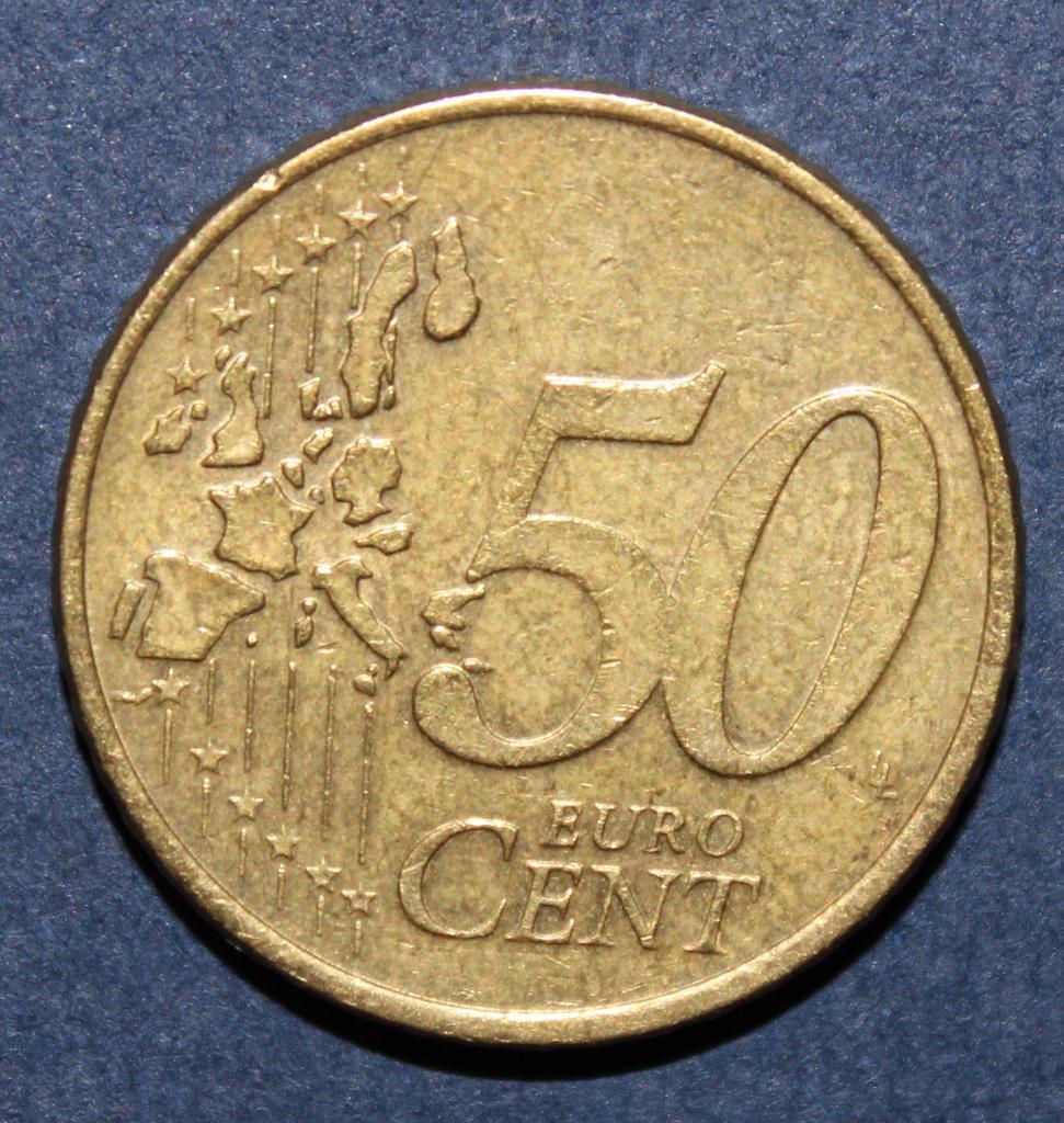 50 евроцентов Нидерланды 2002