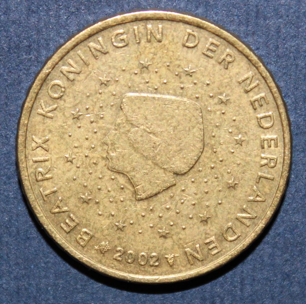 50 евроцентов Нидерланды 2002 1