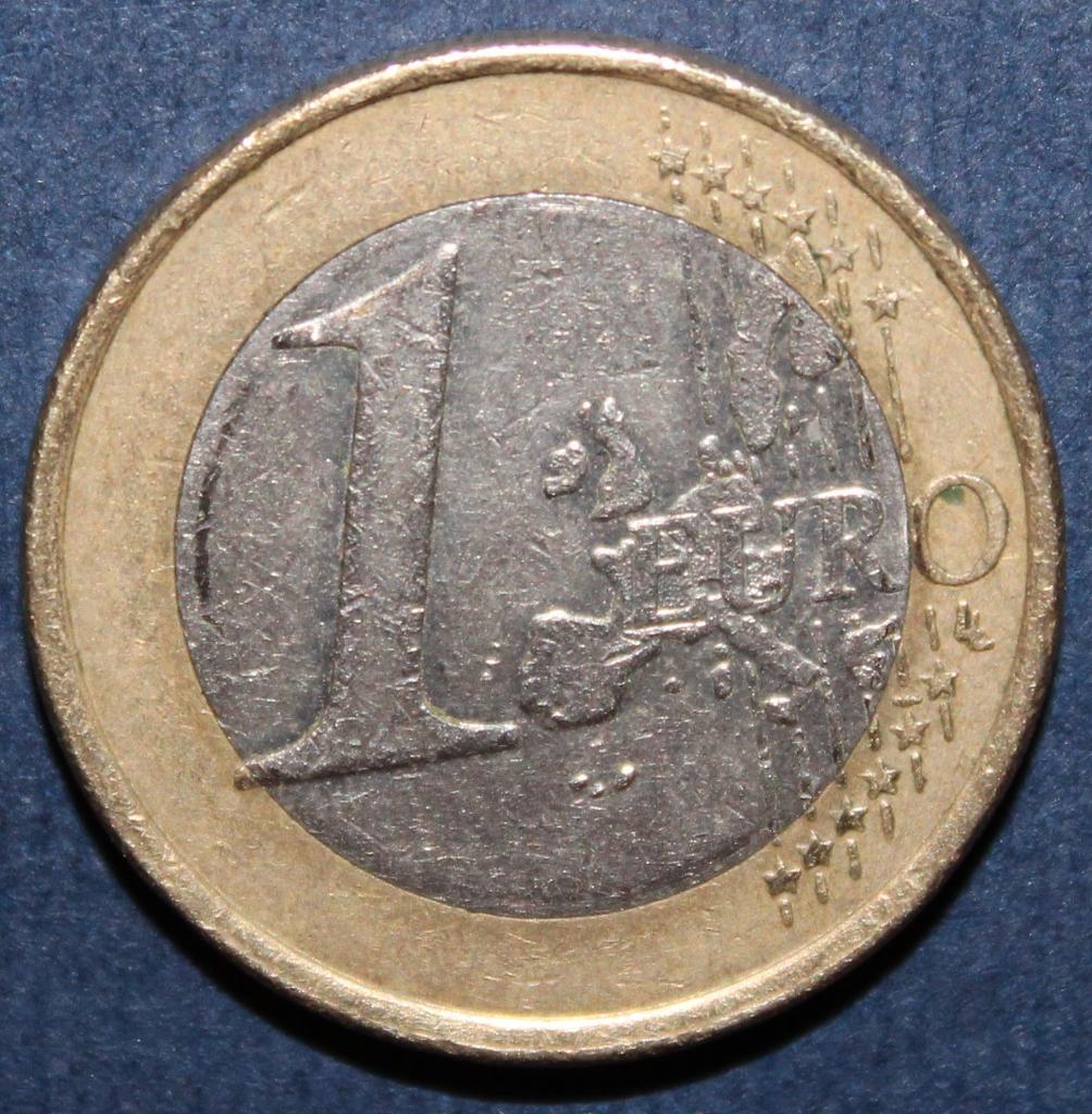 1 евро Нидерланды 1999
