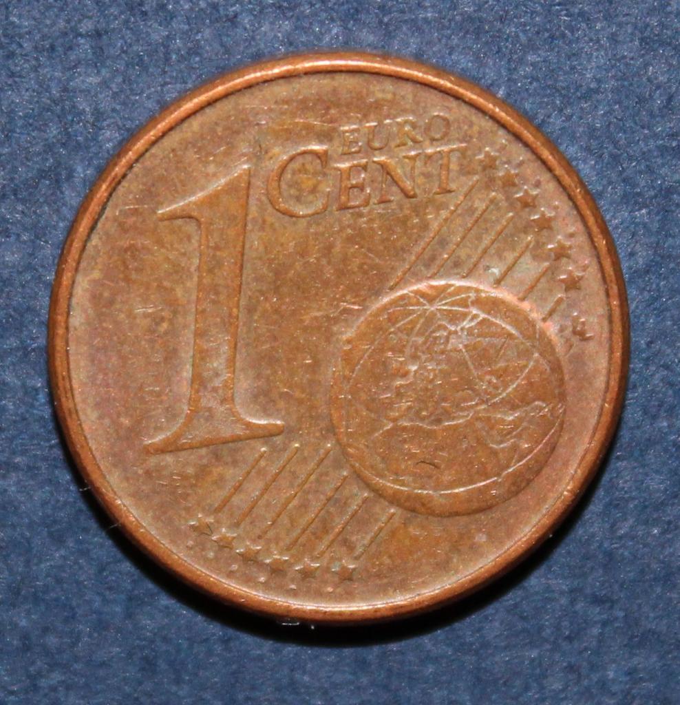 1 евроцент Германия 2004G 1