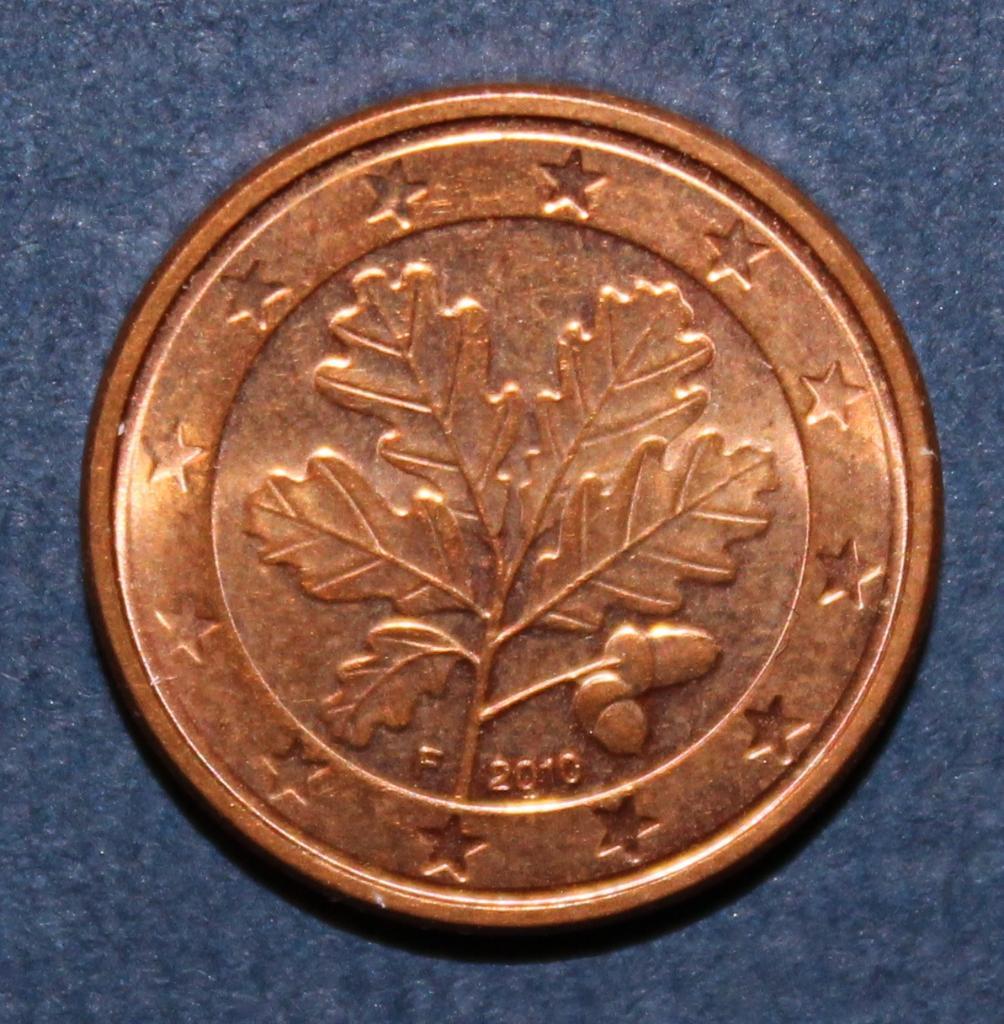 1 евроцент Германия 2010F