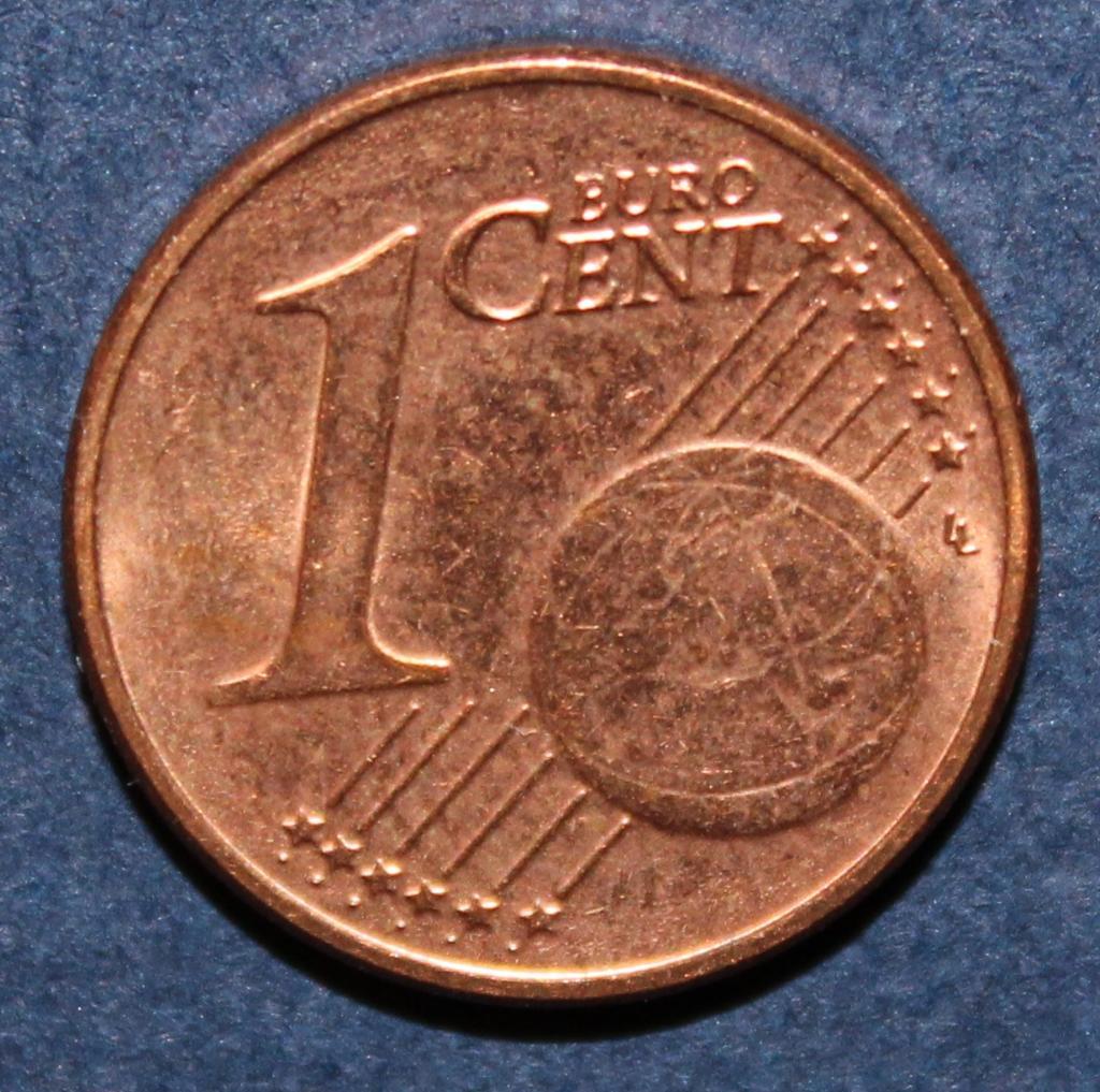1 евроцент Германия 2010G 1