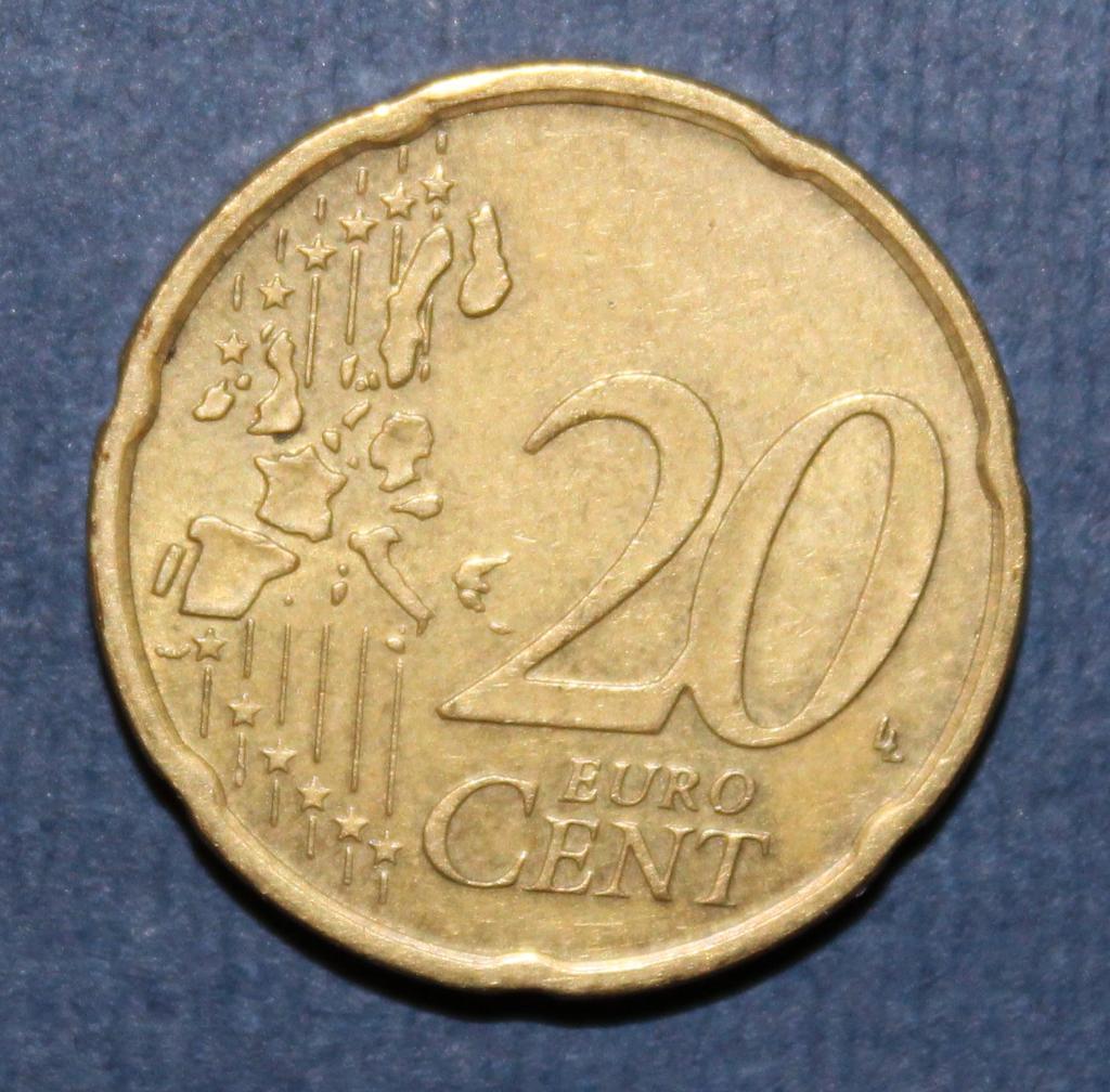 20 евроцентов Германия 2003F 1