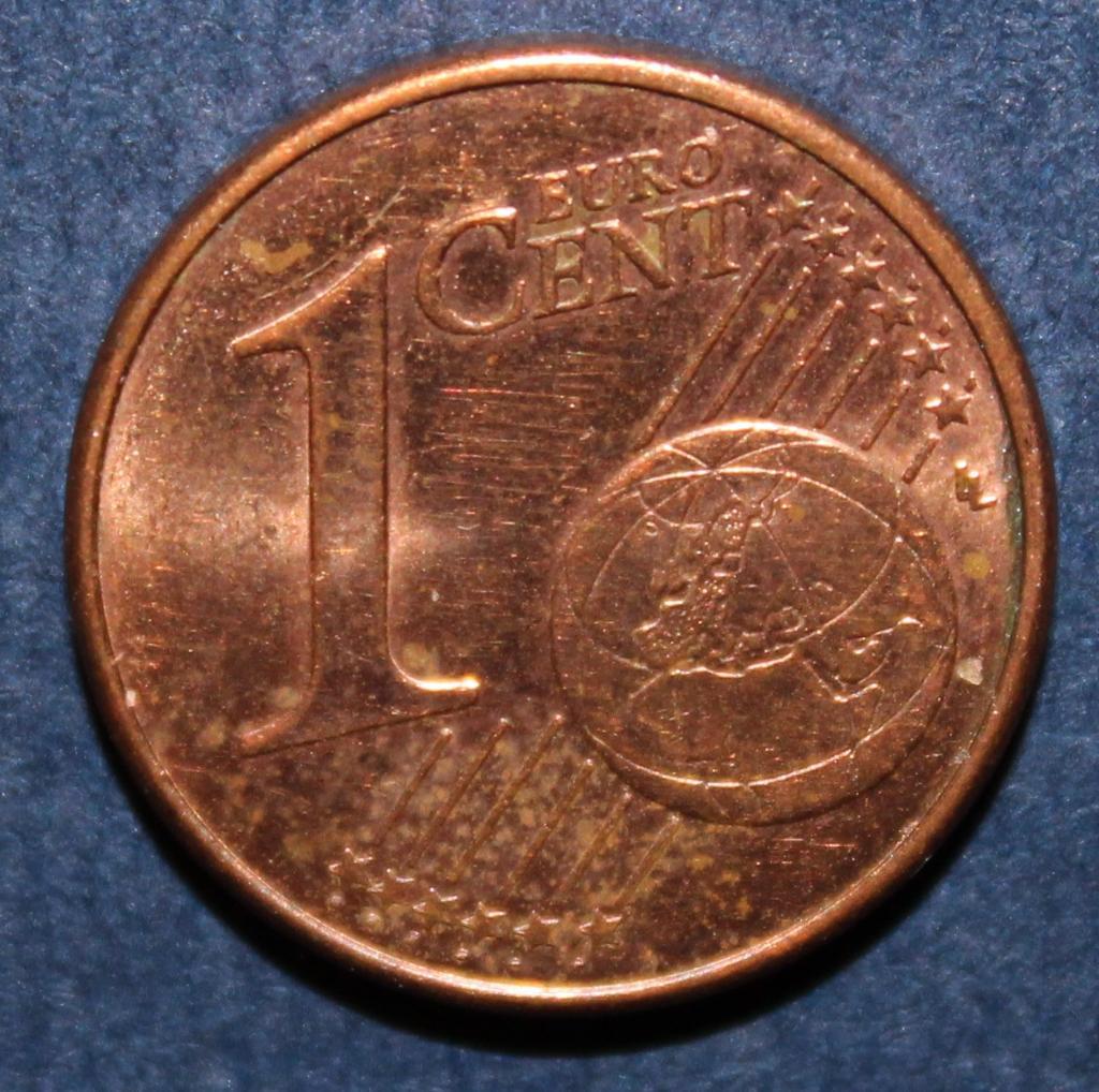 1 евроцент Франция 2009 1