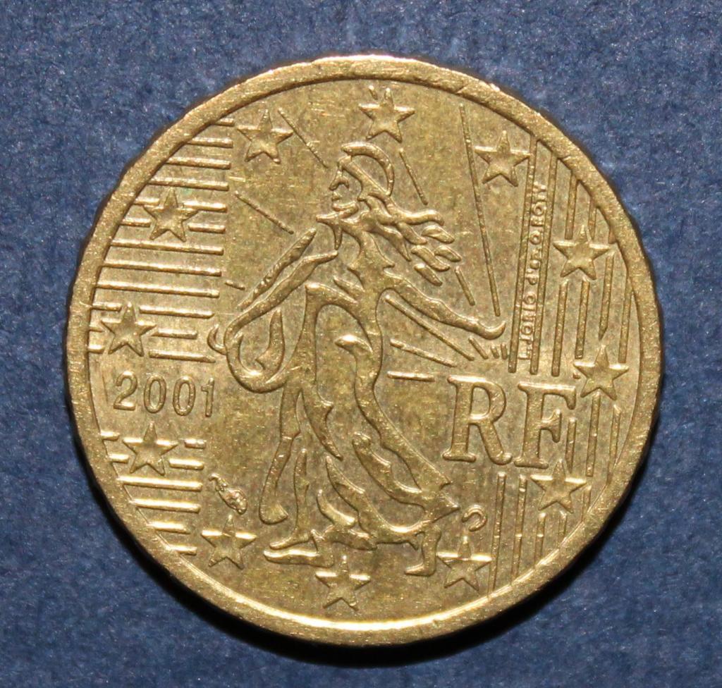 10 евроцентов Франция 2001