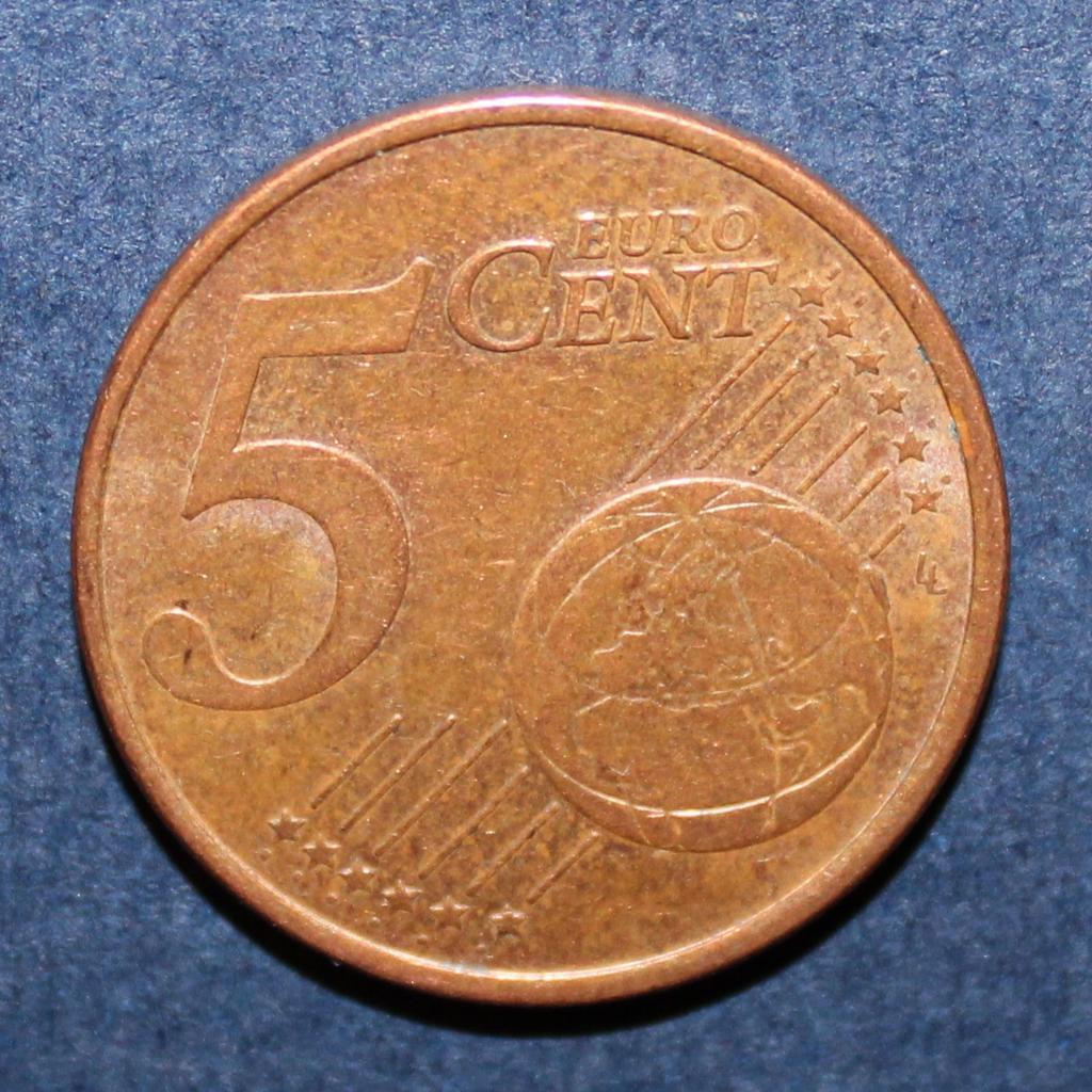 5 евроцентов Франция 2014 1
