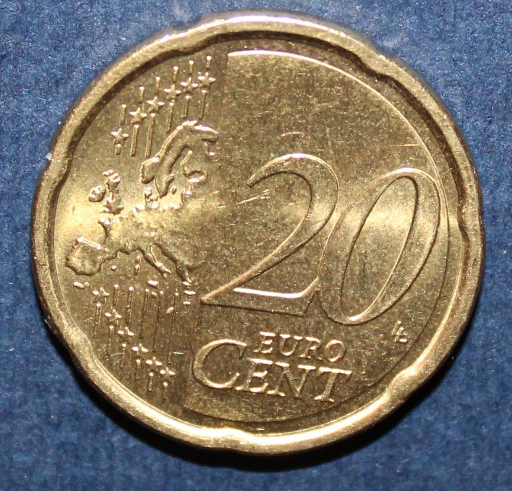 20 евроцентов Италия 2014 1