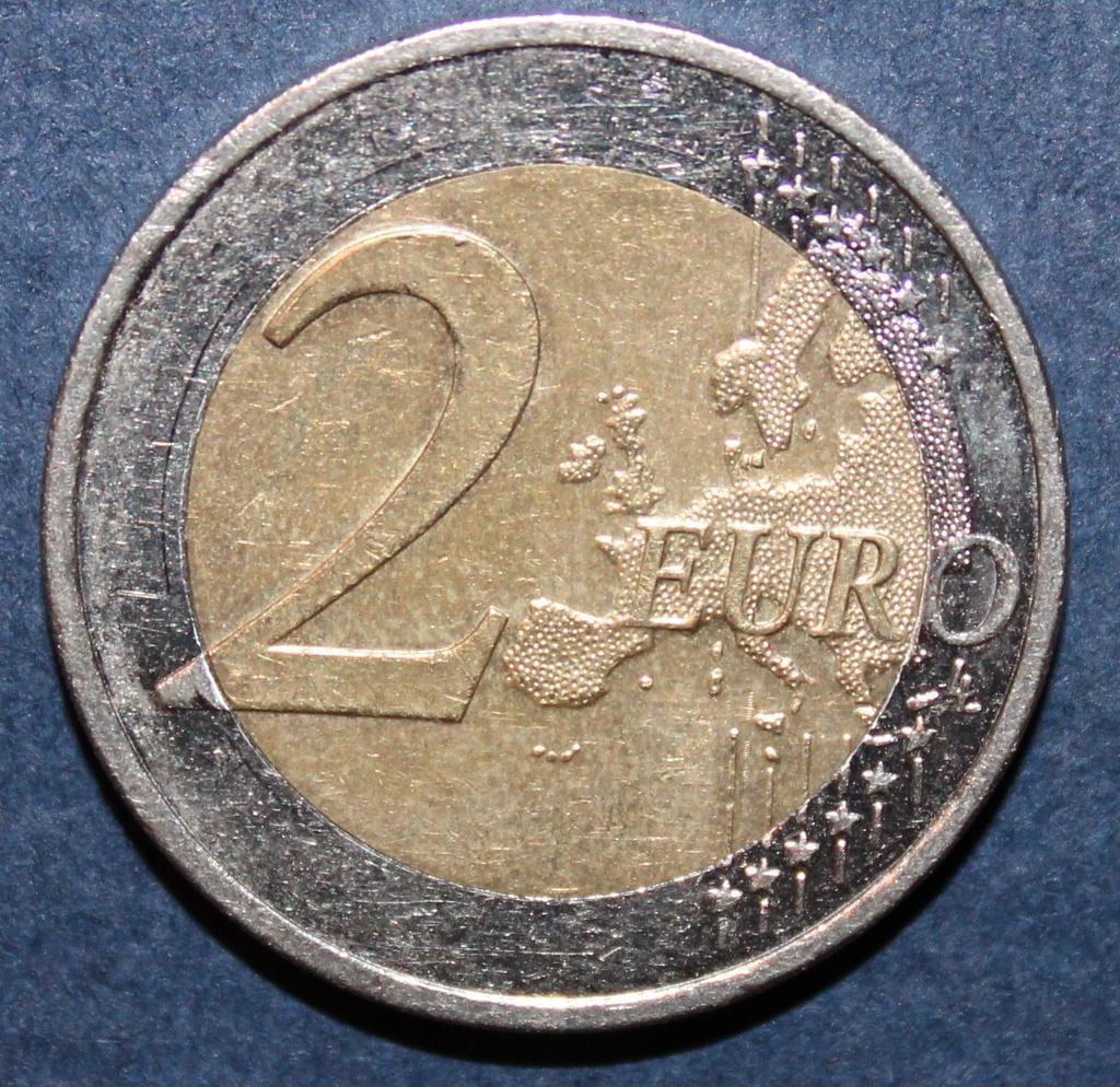 2 евро Германия 2014F, биметалл 1