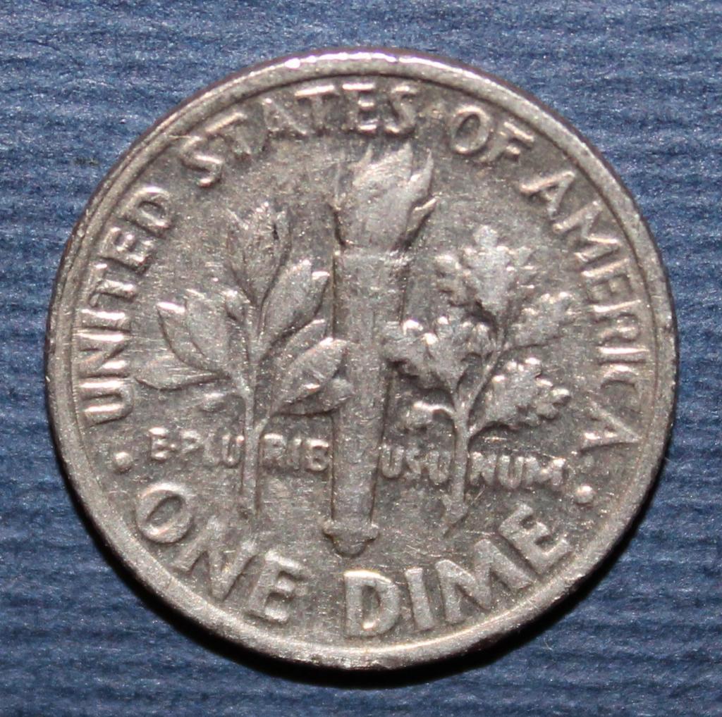 1 дайм (10 центов) США 1987P 1