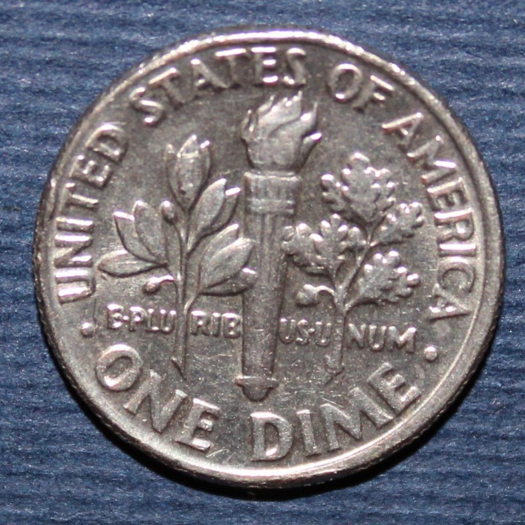 1 дайм (10 центов) США 1991D 1