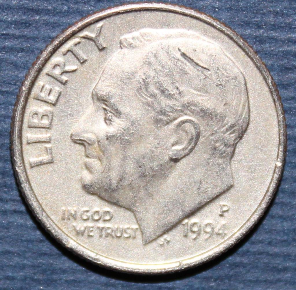 1 дайм (10 центов) США 1994P