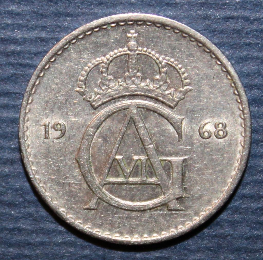 10 эре Швеция 1968 1