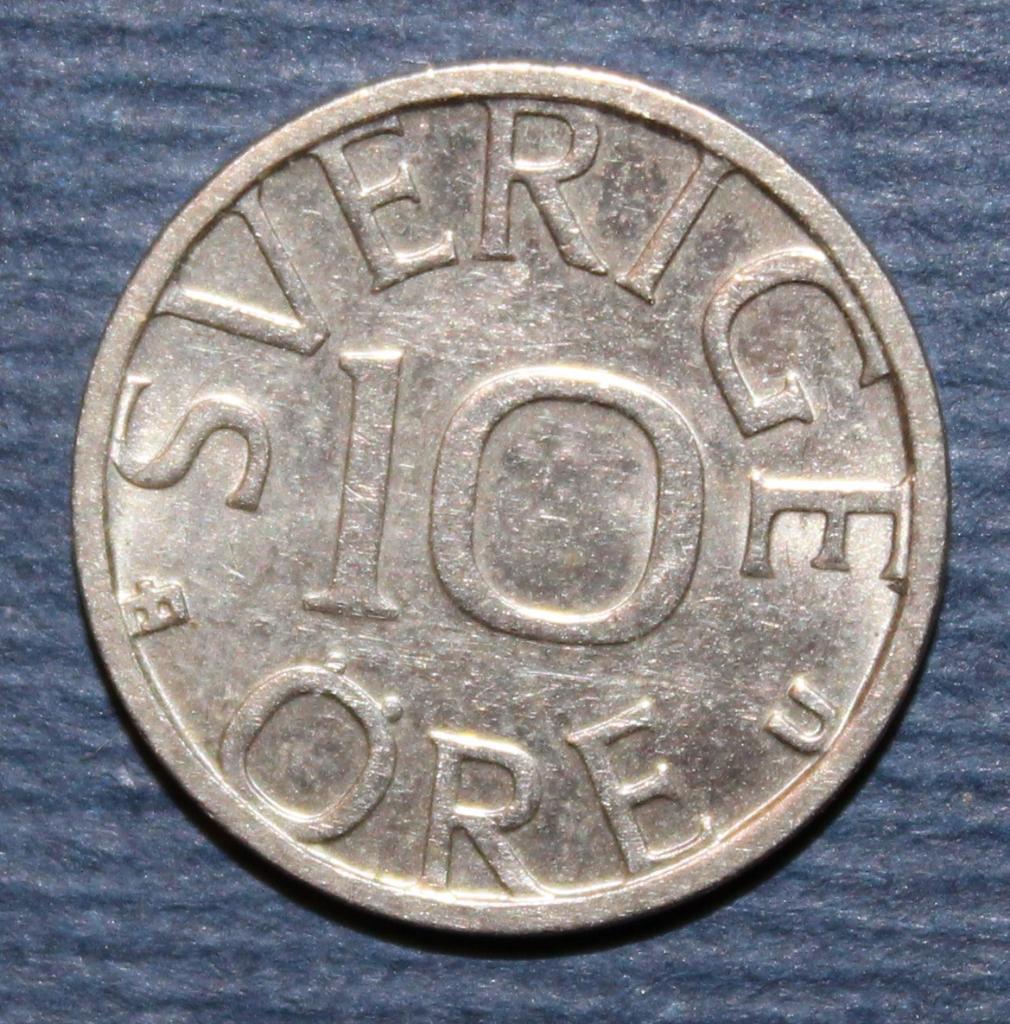 10 эре Швеция 1981