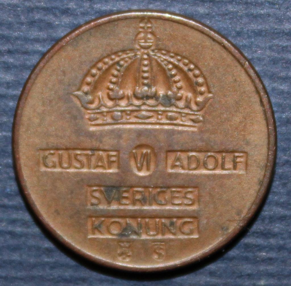 1 эре Швеция 1953 1