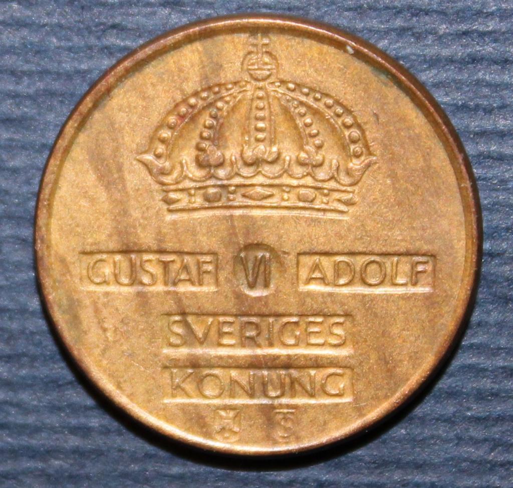 1 эре Швеция 1958 1