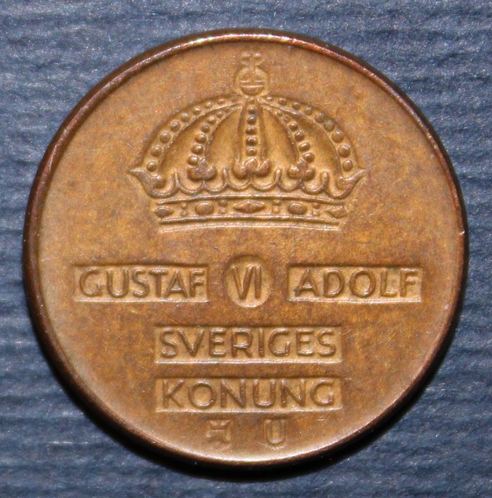 1 эре Швеция 1965 1