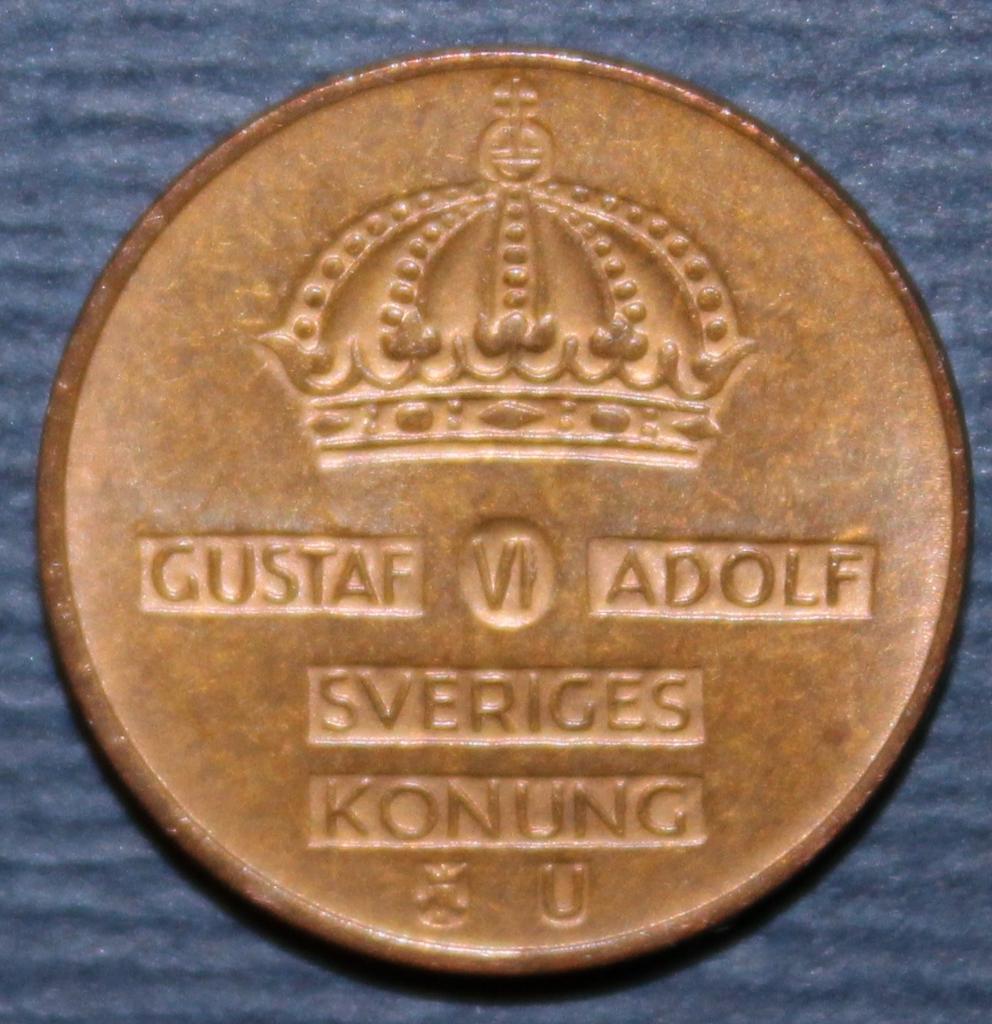 1 эре Швеция 1967 лот 2 1
