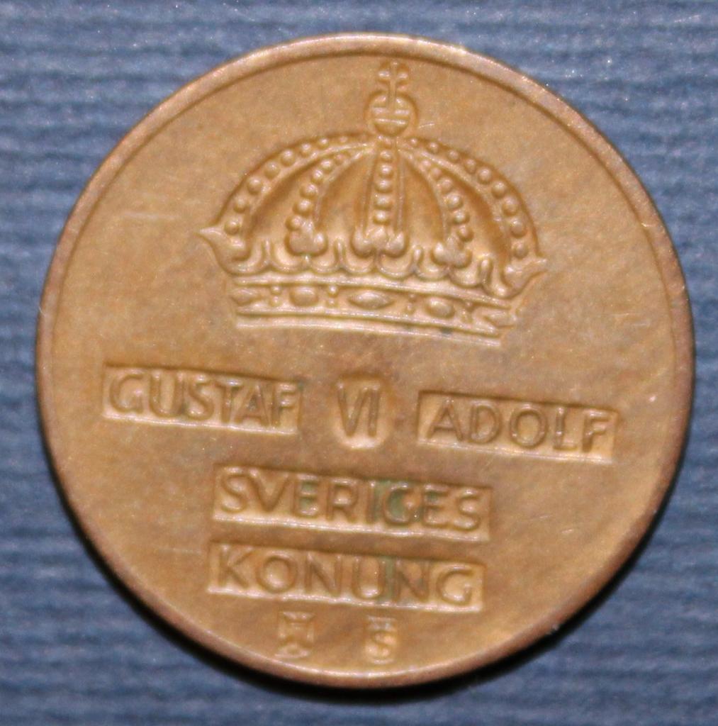 2 эре Швеция 1959 1