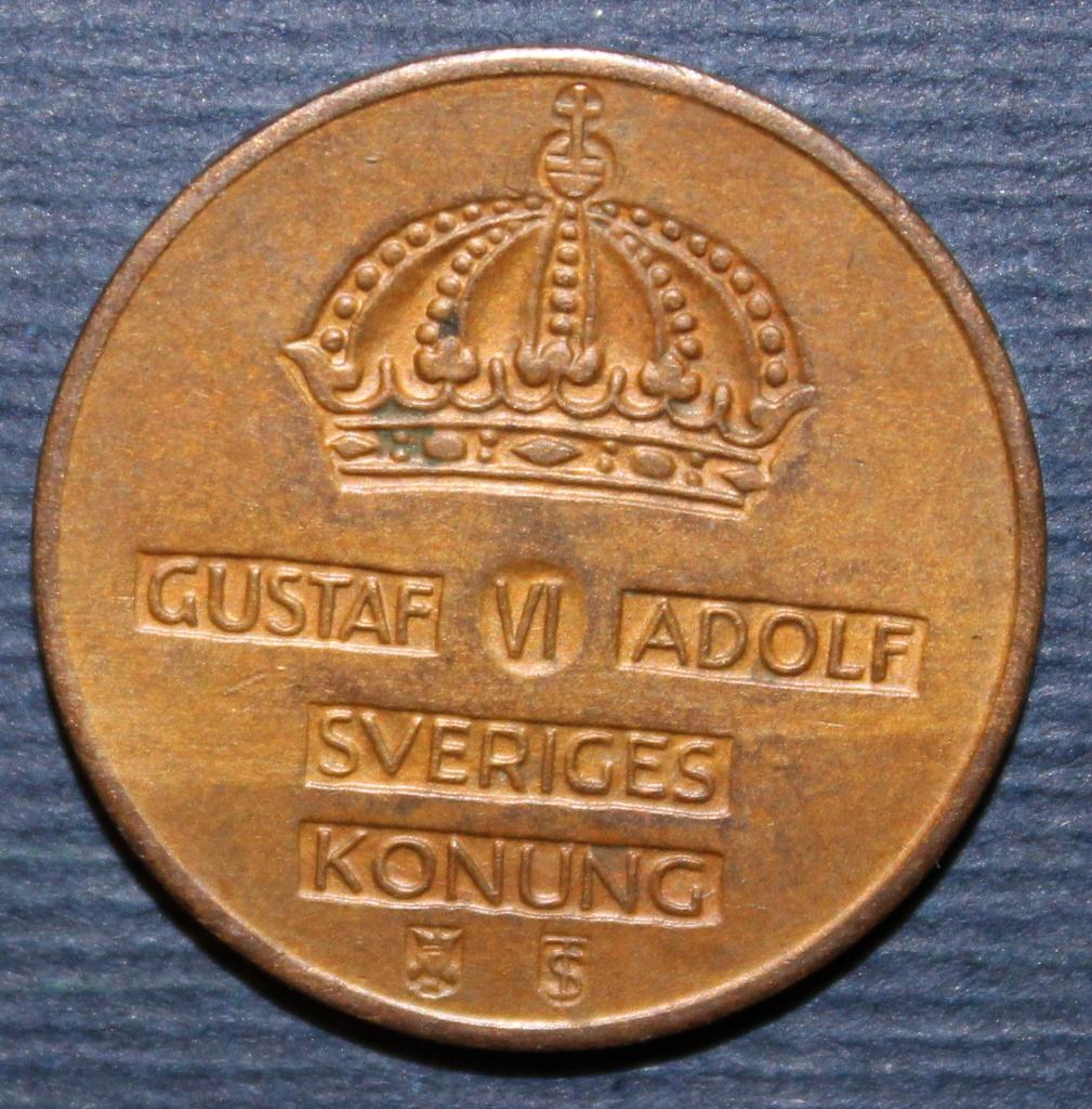 2 эре Швеция 1961 1