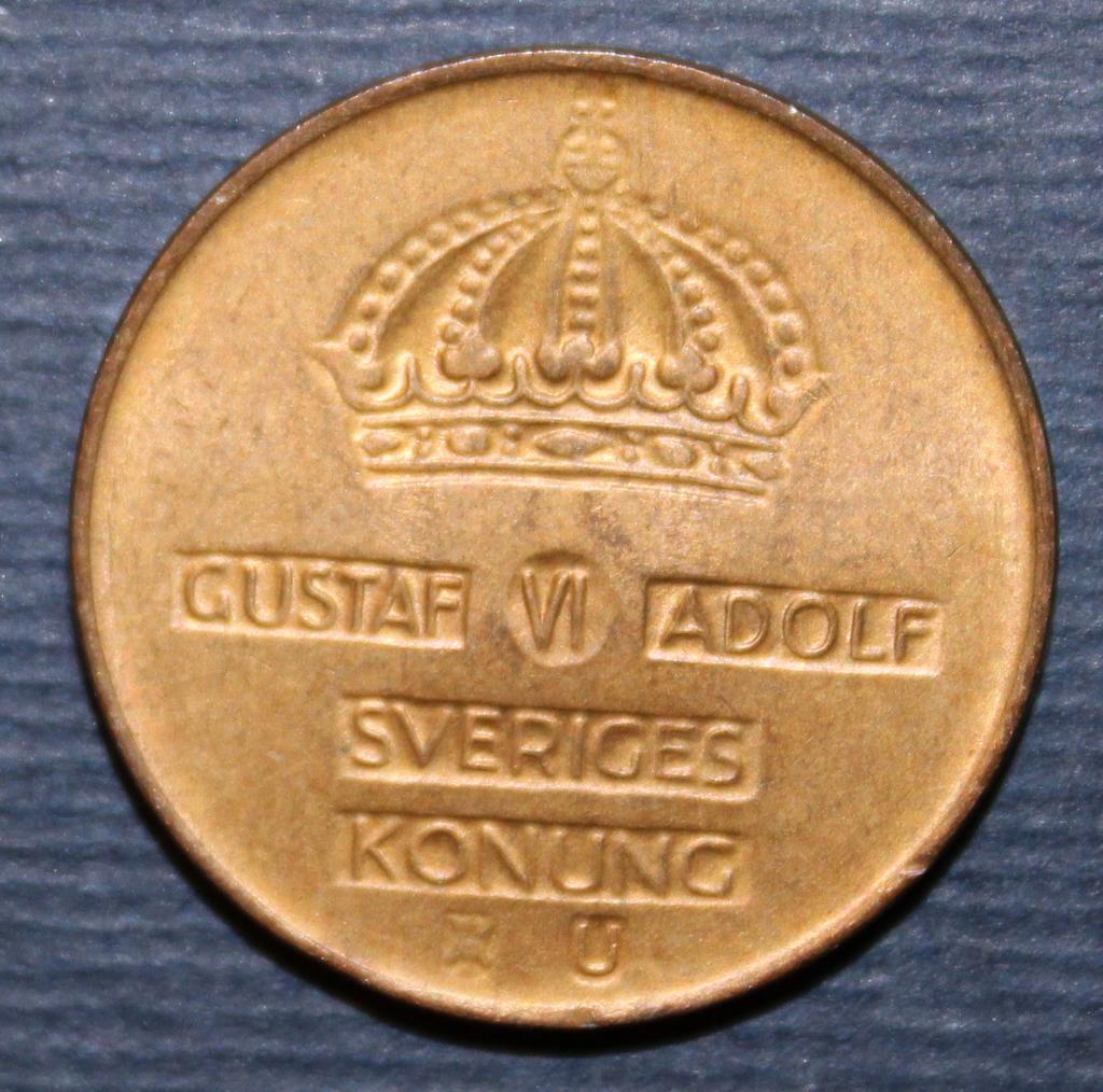 2 эре Швеция 1965 1