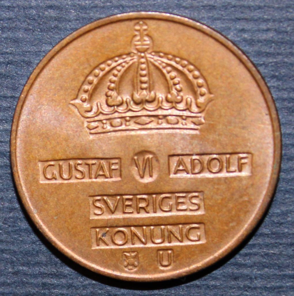 2 эре Швеция 1971 1
