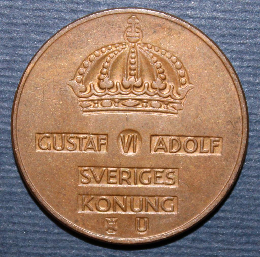 5 эре Швеция 1969 1
