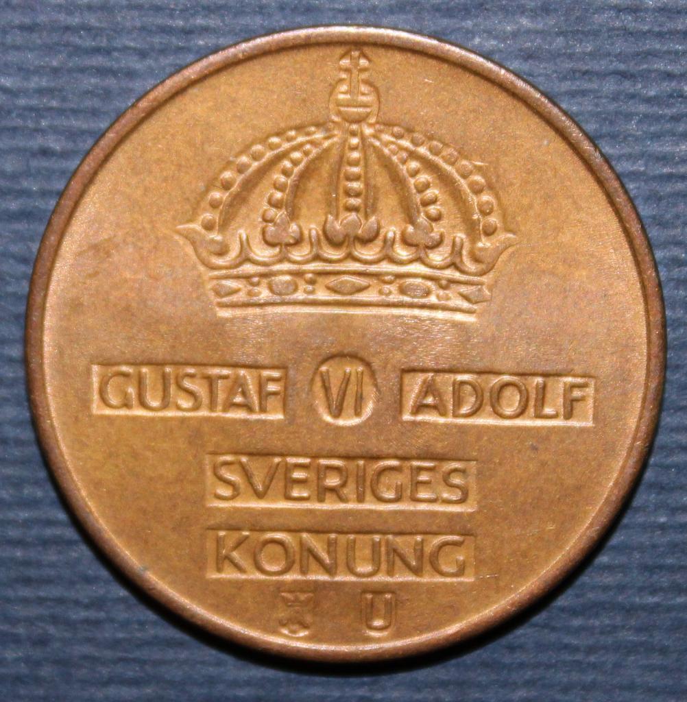5 эре Швеция 1970 1