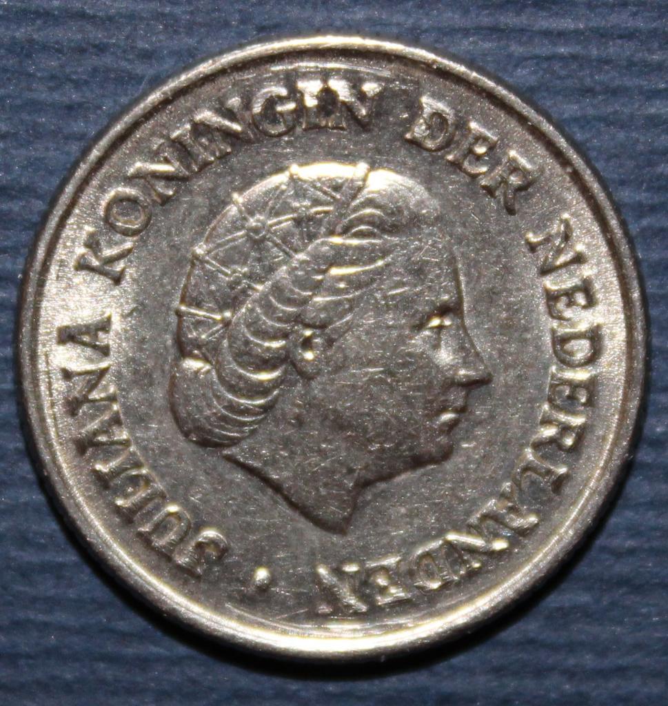 25 центов Нидерланды 1958 1