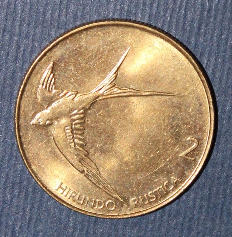 2 толара Словения 2004 1