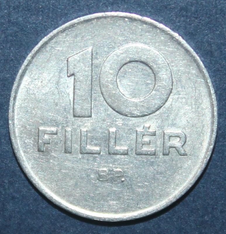 10 филлеров Венгрия 1975