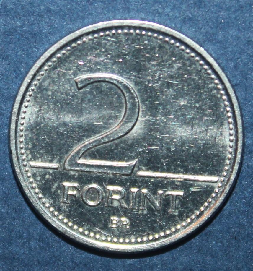 2 форинта Венгрия 1997