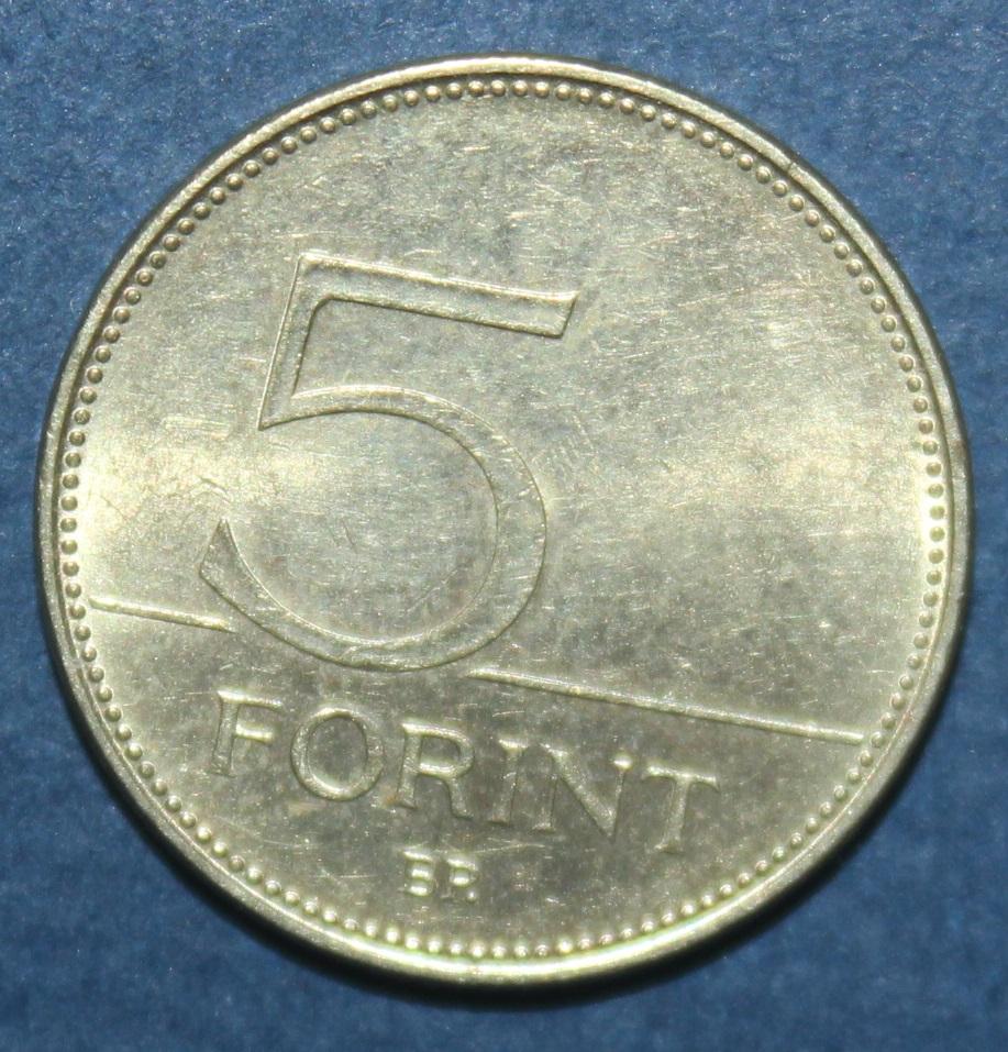 5 форинтов Венгрия 2008