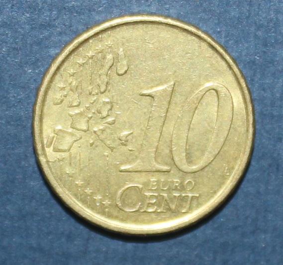 10 евроцентов Испания 2001